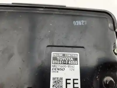 Second-hand car spare part ecu engine control for toyota c-hr (x10) hybrid active 122 cv / 90 kw oem iam references 89661f4050  
