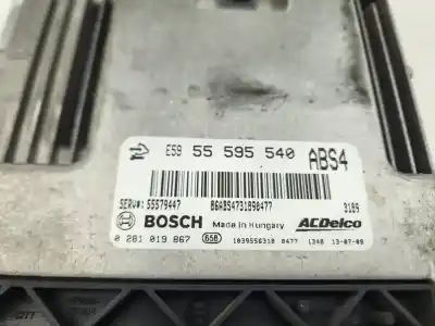 Автозапчастина б/у ебу контролер двигуна для opel insignia berlina excellence посилання на oem iam 55595540