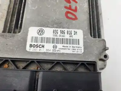 Автозапчасти б/у блок управления двигателем за seat toledo iii (5p2) 1.9 tdi ссылки oem iam 03g906016dh
