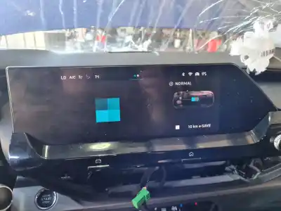 Peça sobressalente para automóvel em segunda mão display gps / multimídia por citroen c5 x 1.6 plug-in feel 150 cv / 110 kw referências oem iam 9838857380  