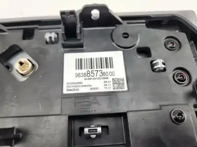Peça sobressalente para automóvel em segunda mão display gps / multimídia por citroen c5 x 1.6 plug-in feel 150 cv / 110 kw referências oem iam 9838857380  