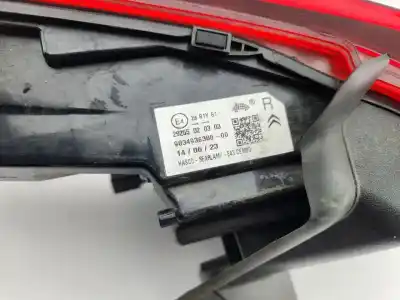 Автозапчастина б/у правий ліхтар для citroen c5 x 1.6 plug-in feel 150 cv / 110 kw посилання на oem iam 9834936380  