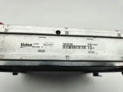 Peça sobressalente para automóvel em segunda mão intercooler por citroen c5 x 1.6 plug-in feel 150 cv / 110 kw referências oem iam p9675627980  