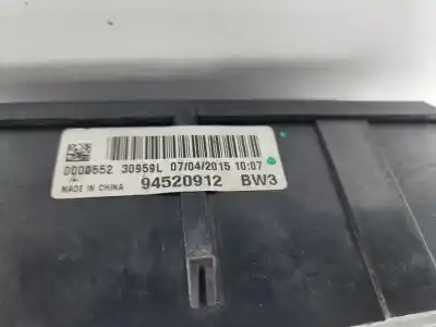 Second-hand car spare part fuse box unit for opel mokka color edition oem iam references 94520912