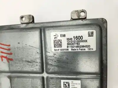 Pezzo di ricambio per auto di seconda mano Centralina Motore per OPEL MOKKA Color Edition Riferimenti OEM IAM 55491600  