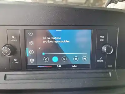 Автозапчасти б/у многофункциональный дисплей за volkswagen caddy cargo (sba/sbh) base 74 cv / 55 kw ссылки oem iam 2k7035130  