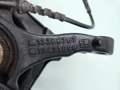 Second-hand car spare part front left knuckle for opel adam jam ecoflex oem iam references 13388767  