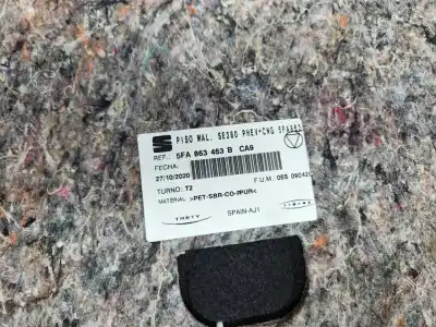 Автозапчастина б/у оббівка багажника для cupra leon (kl1) basis e-hybrid 204 cv / 150 kw посилання на oem iam 5fa863463b  