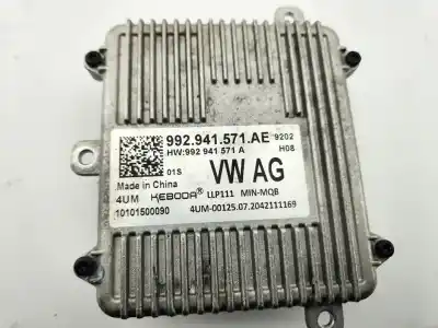 Second-hand car spare part left xenon headlight power module for cupra leon (kl1) basis e-hybrid 204 cv / 150 kw oem iam references 992941571ae  