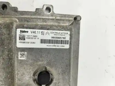 Peça sobressalente para automóvel em segunda mão centralina de motor uce por peugeot 208 active 81 cv / 60 kw referências oem iam 9805895780