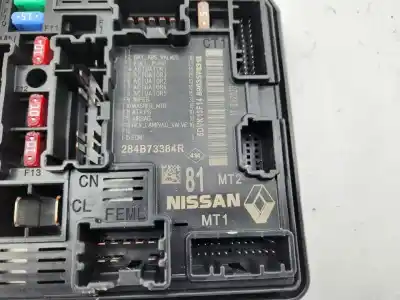 Second-hand car spare part fuse box unit for renault clio v equilibre 100 cv / 74 kw oem iam references 284b73384r  