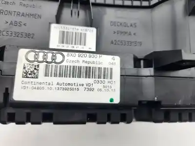 Second-hand car spare part dashboard for audi a1 (8x) attraction oem iam references 8x0920930p   Second-hand car spare part dashboard for audi a1 (8x) attraction oem iam references 8x0920930p