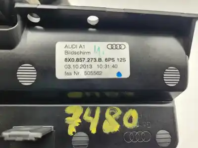 Автозапчастина б/у багатофункційний дисплей для audi a1 (8x) attraction посилання на oem iam 8x0857273b   Автозапчастина б/у багатофункційний дисплей для audi a1 (8x) attraction посилання на oem iam 8x0857273b