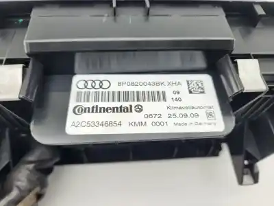 Tweedehands auto-onderdeel klimaatcontrole voor audi a3 sportback (8p) 1.9 tdi oem iam-referenties 8p0820043bk