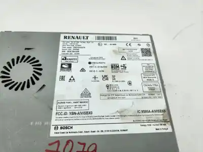 Second-hand car spare part Audio System / Radio Cd for RENAULT CLIO V EQUILIBRE 100 CV / 74 KW OEM IAM references 283C36433R   Second-hand car spare part Audio System / Radio Cd for RENAULT CLIO V EQUILIBRE 100 CV / 74 KW OEM IAM references 283C36433R