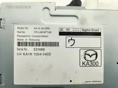 Peça sobressalente para automóvel em segunda mão módulo eletrônico por mazda cx-5 center-line awd referências oem iam ka1k10040402  
