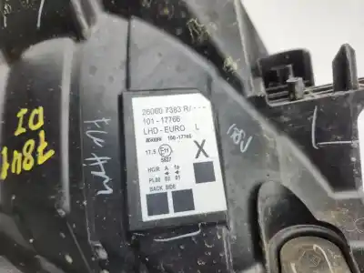 Second-hand car spare part left headlight for renault kangoo ii (f/kw0) profesional 90 cv / 66 kw oem iam references 260607383r   Second-hand car spare part left headlight for renault kangoo ii (f/kw0) profesional 90 cv / 66 kw oem iam references 260607383r