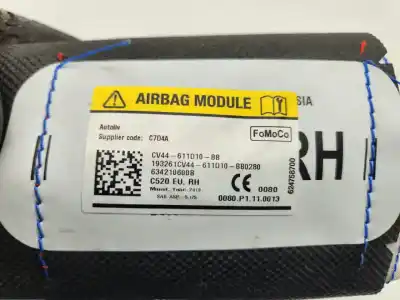 Автозапчасти б/у подушка безопасности передняя правая за ford kuga (cbs) st-line 120 cv / 88 kw ссылки oem iam cv44611d10bb  