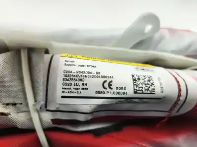 Автозапчастина б/у передня права подушка безпеки для ford kuga (cbs) st-line 120 cv / 88 kw посилання на oem iam cv44n042d94bb  