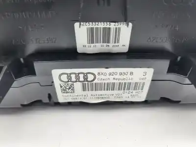 Second-hand car spare part dashboard for audi a1 (8x) ambition 185 cv / 136 kw oem iam references 8x0920930b  