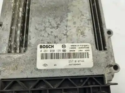 Second-hand car spare part ecu engine control for renault scenic ii dynamique 131 cv / 96 kw oem iam references 237101074r  