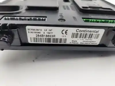 Second-hand car spare part electronic module for renault scenic ii dynamique 131 cv / 96 kw oem iam references 284b18853r  