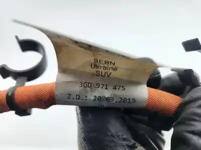 Second-hand car spare part wire for cupra leon (kl1) basis e-hybrid 204 cv / 150 kw oem iam references 3gd971475  