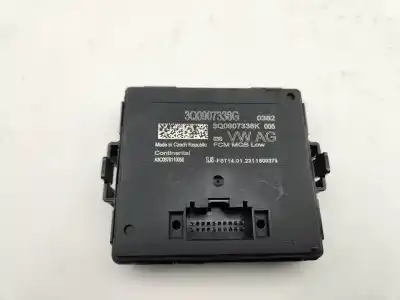 Second-hand car spare part ELECTRONIC MODULE for VOLKSWAGEN TIGUAN (AX1)  OEM IAM references 3Q0907338G  