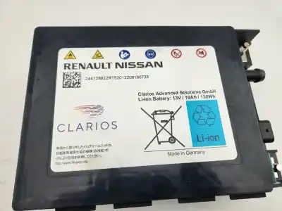 İkinci el araba yedek parçası akü için renault arkana (eu version) techno 140 cv / 103 kw oem iam referansları 244108822r  