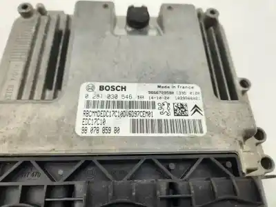 Peça sobressalente para automóvel em segunda mão centralina de motor uce por peugeot partner kombi access referências oem iam 9807885980