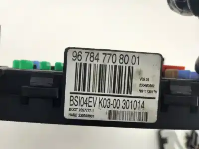 Peça sobressalente para automóvel em segunda mão caixa de fusíveis e relés por peugeot partner kombi access referências oem iam 967847708001