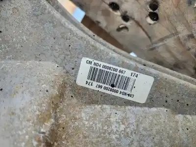 Автозапчастина б/у коробка передач для renault scenic ii dynamique 131 cv / 96 kw посилання на oem iam nd4012