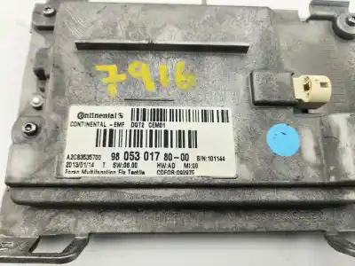 Peça sobressalente para automóvel em segunda mão display gps / multimídia por peugeot 208 access referências oem iam 9805301780