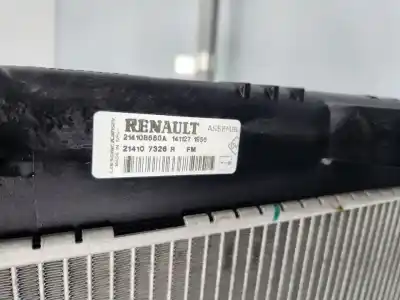 Автозапчастина б/у водяний радіатор для renault captur dynamique посилання на oem iam 21410b680a  