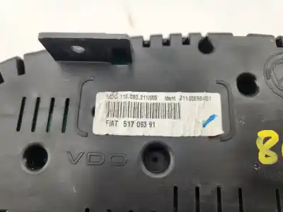 Second-hand car spare part dashboard for lancia ypsilon (101) 1.2 8v oem iam references 51709391