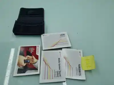 Second-hand car spare part owner’s manual for seat leon (5f1) 1.6 tdi oem iam references 