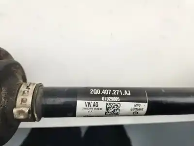 Peça sobressalente para automóvel em segunda mão transmissão dianteira esquerda por volkswagen polo sport referências oem iam 2q0407271aj