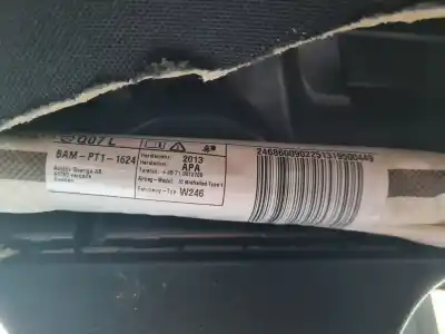 Peça sobressalente para automóvel em segunda mão airbag de cortina dianteiro esquerdo por mercedes-benz clase b (w246) b 180 cdi be (246.200) 109 cv / 80 kw referências oem iam q07l