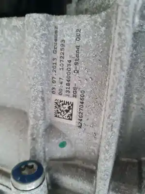 Peça sobressalente para automóvel em segunda mão caixa de velocidades por mercedes-benz clase b (w246) b 180 cdi be (246.200) 109 cv / 80 kw referências oem iam a2462704600