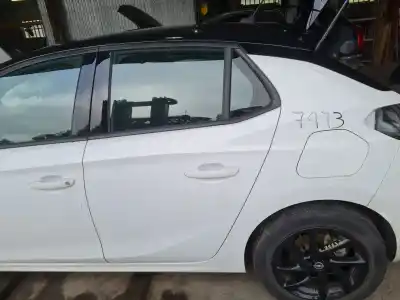 Peça sobressalente para automóvel em segunda mão porta do automóvel traseira esquerda por opel corsa f gs line referências oem iam 