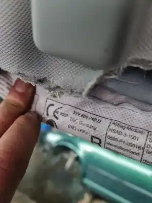 Автозапчасти б/у передняя правая подушка безопасности за SKODA SUPERB COMBI (3V5) Active ссылки OEM IAM 3V9880742D  