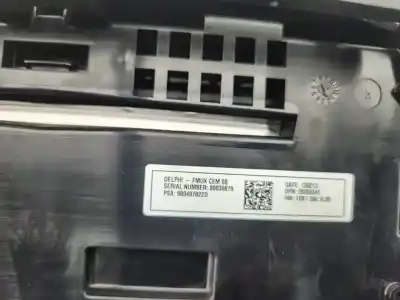 Peça sobressalente para automóvel em segunda mão comando de sofagem (chauffage / ar condicionado)  por citroen c4 lim. collection referências oem iam 98040782zd  