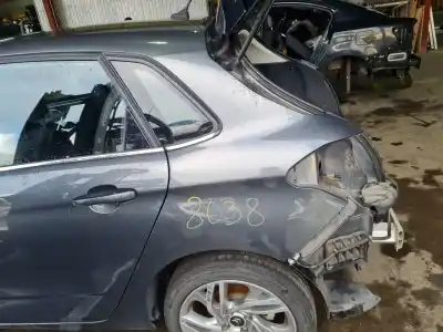 Peça sobressalente para automóvel em segunda mão guarda-lamas traseiro esquerdo (corte) por citroen c4 lim. collection referências oem iam 