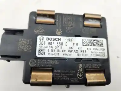 Peça sobressalente para automóvel em segunda mão módulo eletrônico por skoda superb iii ranchera familiar (3v5) 2.0 tdi referências oem iam 3q0907550e