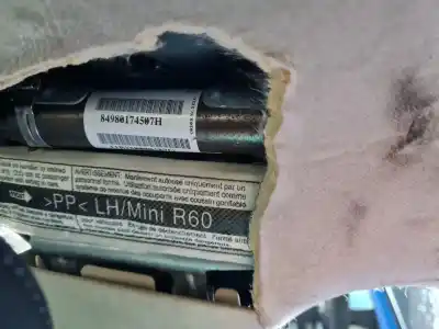 Pièce détachée automobile d'occasion airbag de toit avant gauche pour mini countryman (r60) cooper références oem iam 84980174507h