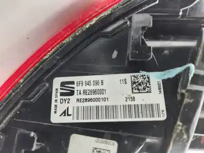 Peça sobressalente para automóvel em segunda mão Farolim Traseiro Direito por SEAT ARONA STYLE Referências OEM IAM 6F9945096B  