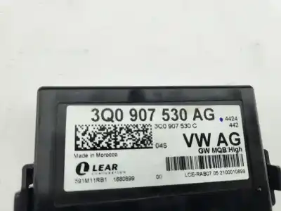 Peça sobressalente para automóvel em segunda mão módulo eletrônico por seat arona style referências oem iam 3q0907530ag  