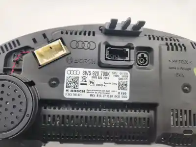Pièce détachée automobile d'occasion compteur de vitesse tableau de bord pour audi a4 b9 avant (8w5, 8wd) 30 tdi mild hybrid références oem iam 8w5920790k