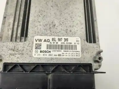 Pièce détachée automobile d'occasion calculateur moteur ecu pour audi a4 b9 avant (8w5, 8wd) 30 tdi mild hybrid références oem iam 05l907309