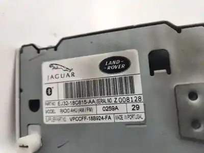 Peça sobressalente para automóvel em segunda mão sistema de áudio / rádio cd por land rover evoque pure referências oem iam ej3218c815aa  